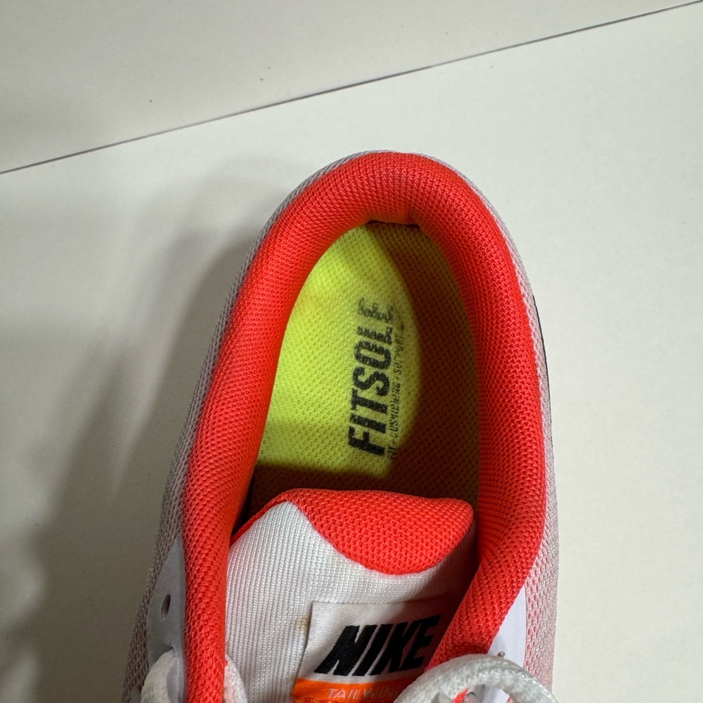 Nike Women's Athletic Shoes - Orange and White - Picture 10 of 13